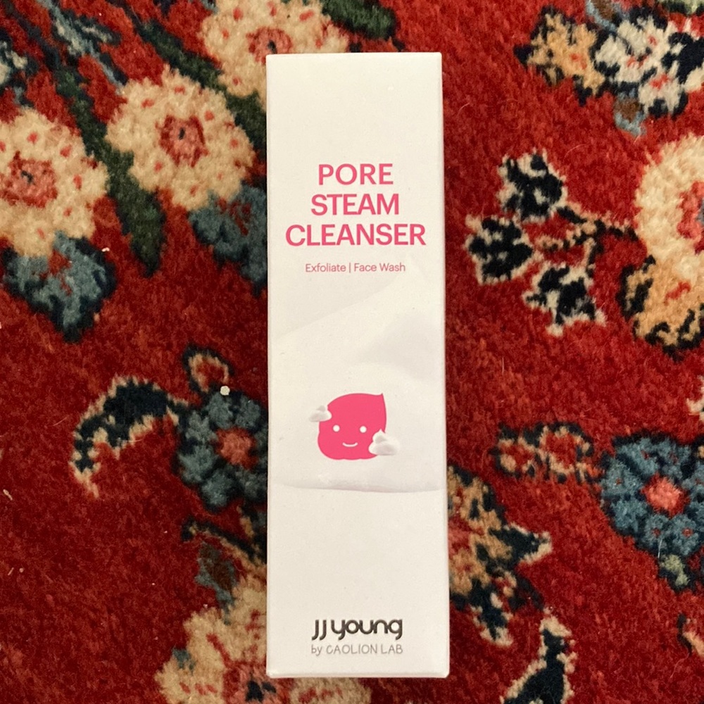 NWT JJ Young pore steam cleanser